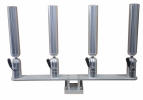 Quad Rod Holder on Track Mount